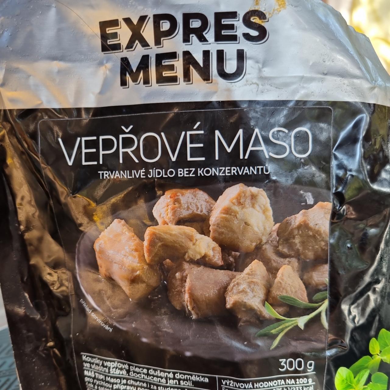 Fotografie - VEPŘOVÉ MASO Expres menu