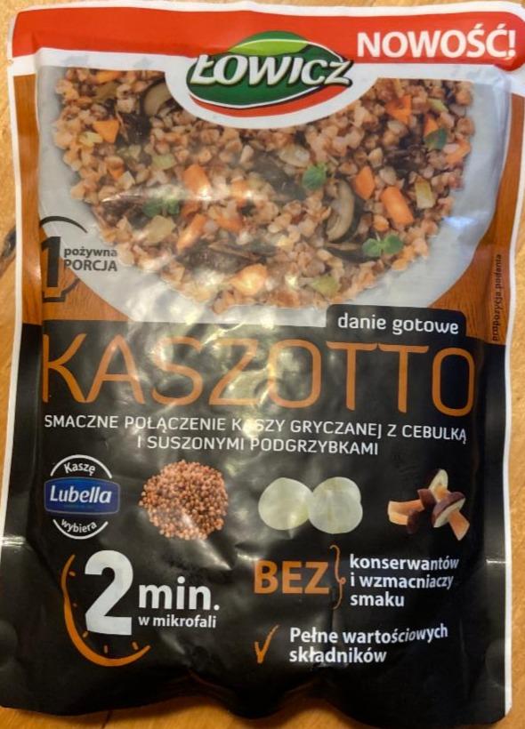 Fotografie - Kaszotto kasza gryczana z cebulą i suszonymi podgrzybkami Łowicz
