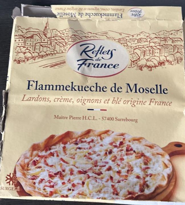 Fotografie - Flammekueche slaný koláč Reflets de France