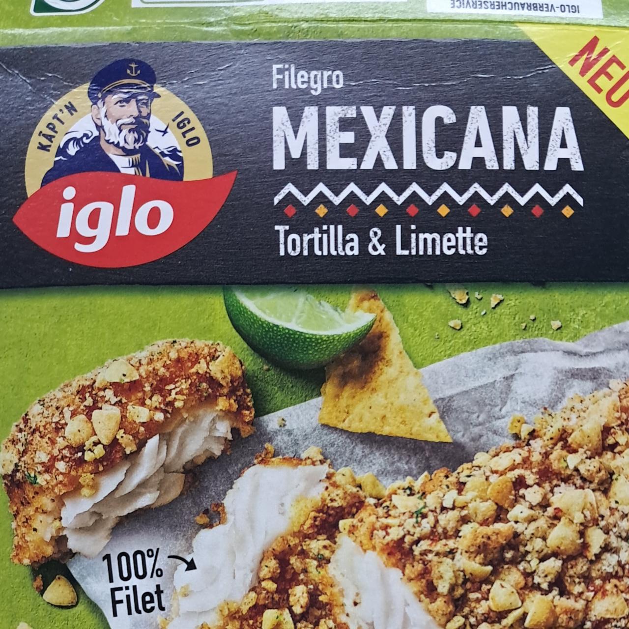 Fotografie - Filegro mexicana tortilla&limette Iglo