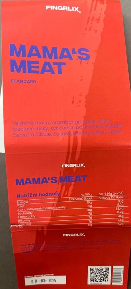 Fotografie - Mama’s meat Fingrlix