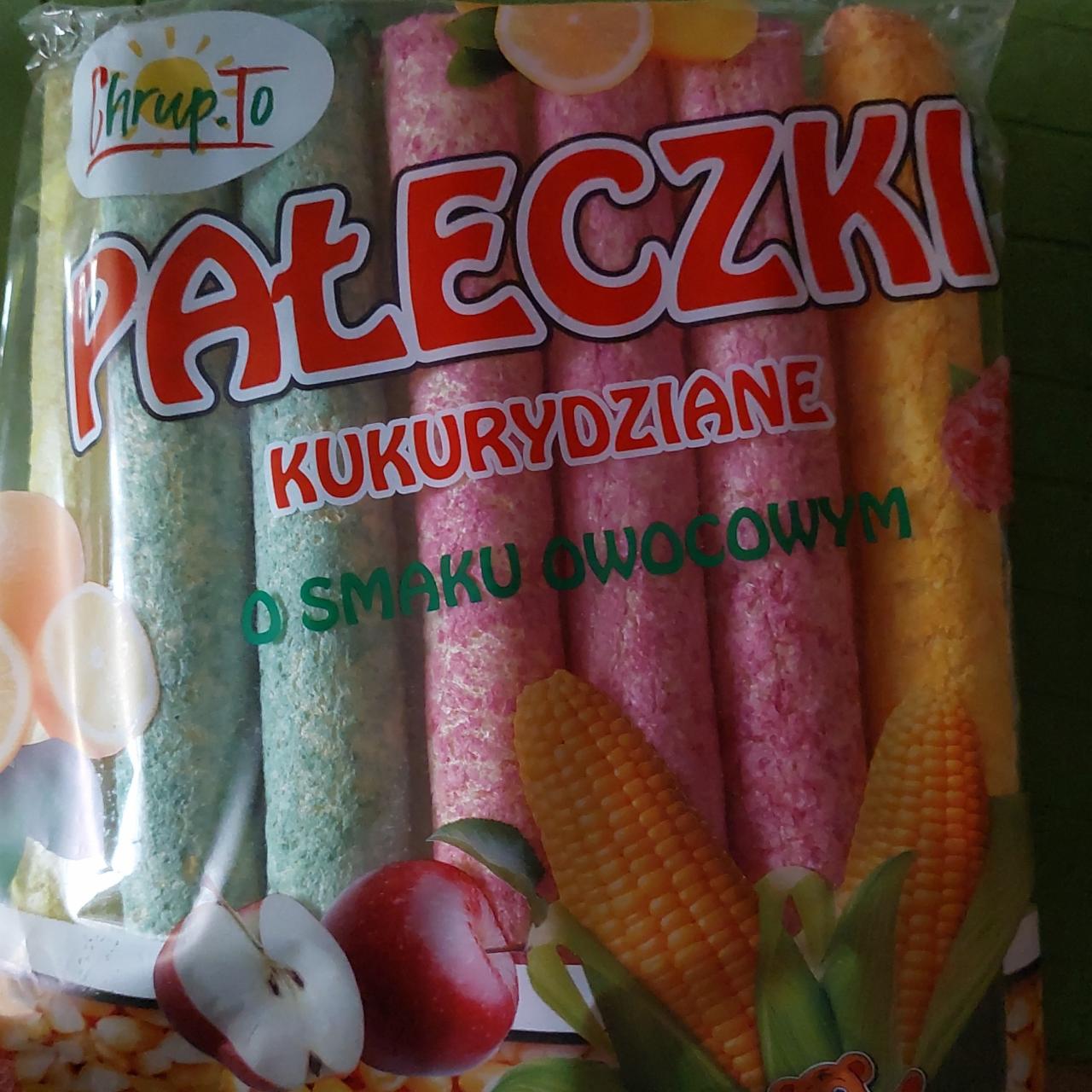 Fotografie - Pałeczki kukurydziane o smaku owocowym Chrup.To