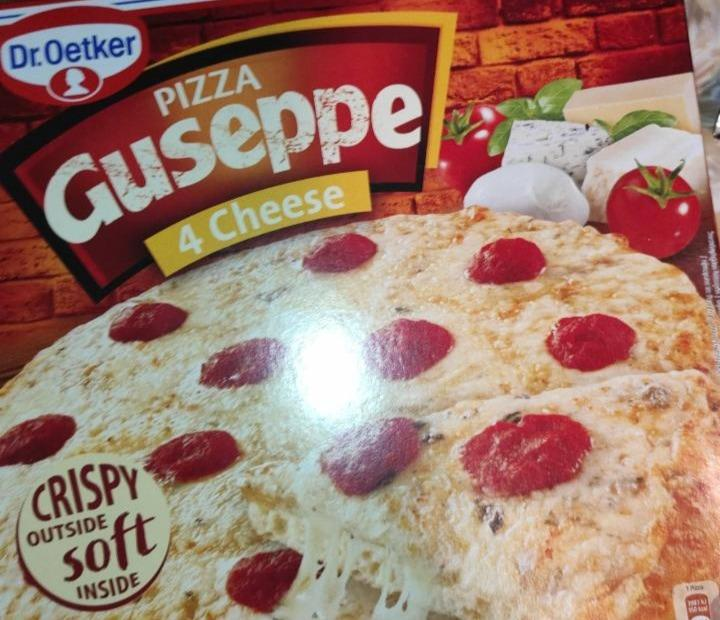 Fotografie - Guseppe pizza 4 cheese Dr.Oetker