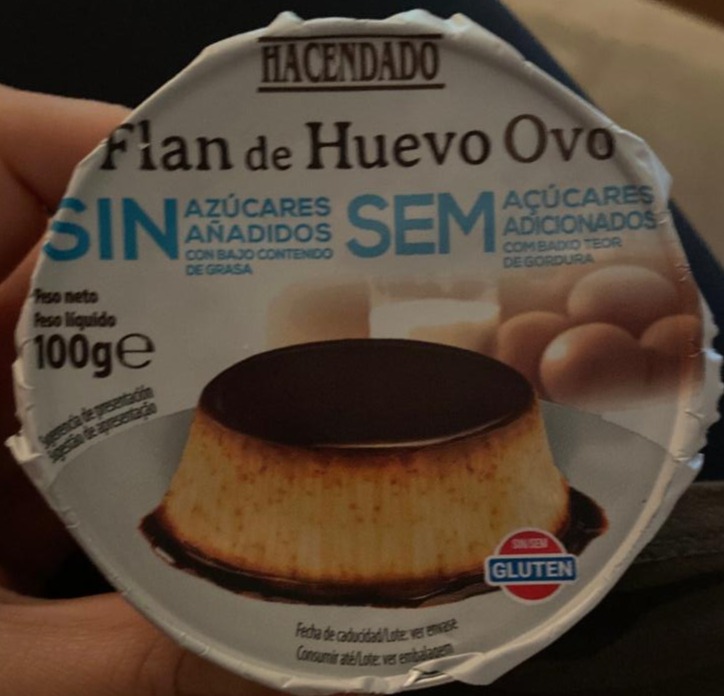 Fotografie - Flan de huevo sin azúcares Hacendado