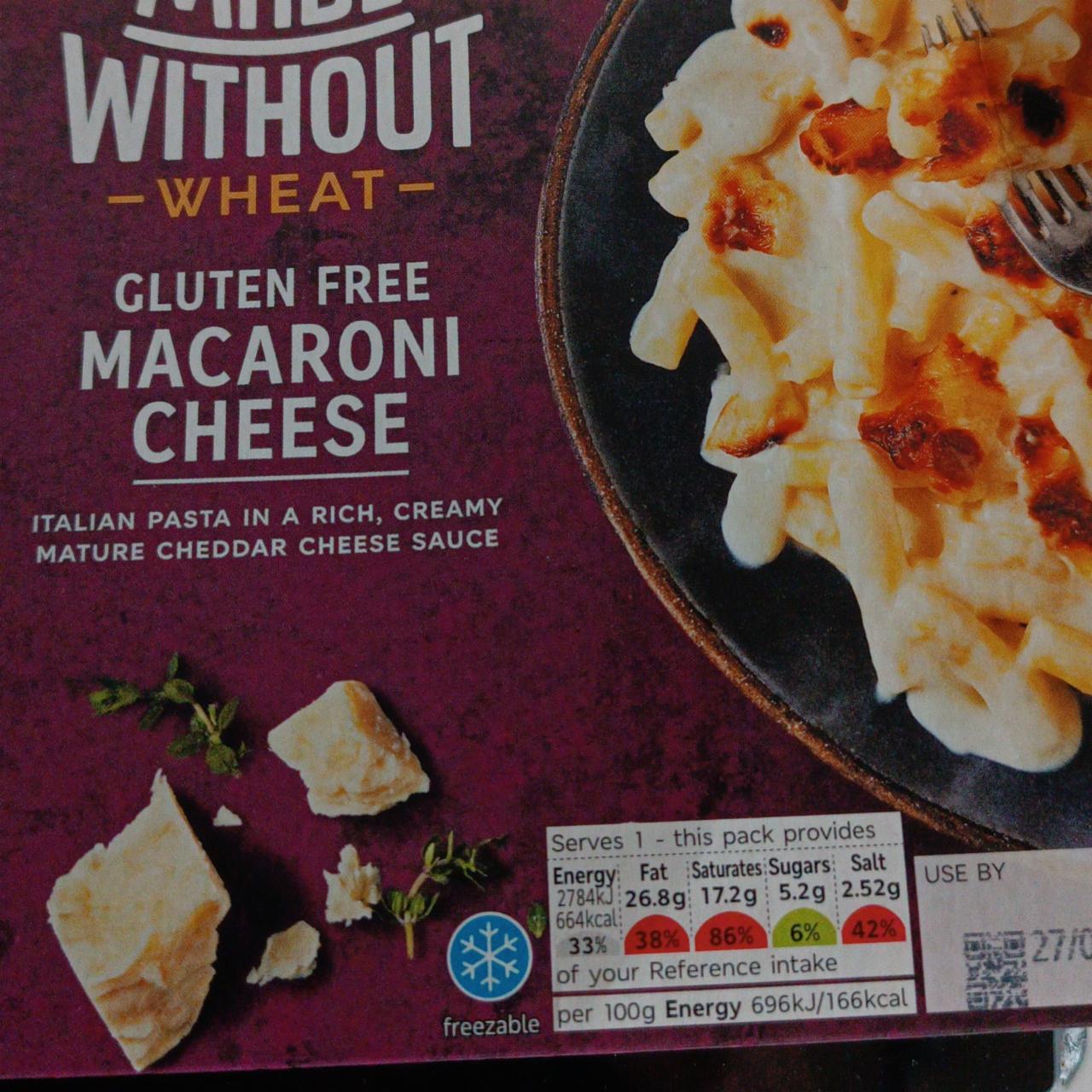 Fotografie - Made without wheat gluten free macaroni cheese M&S Food