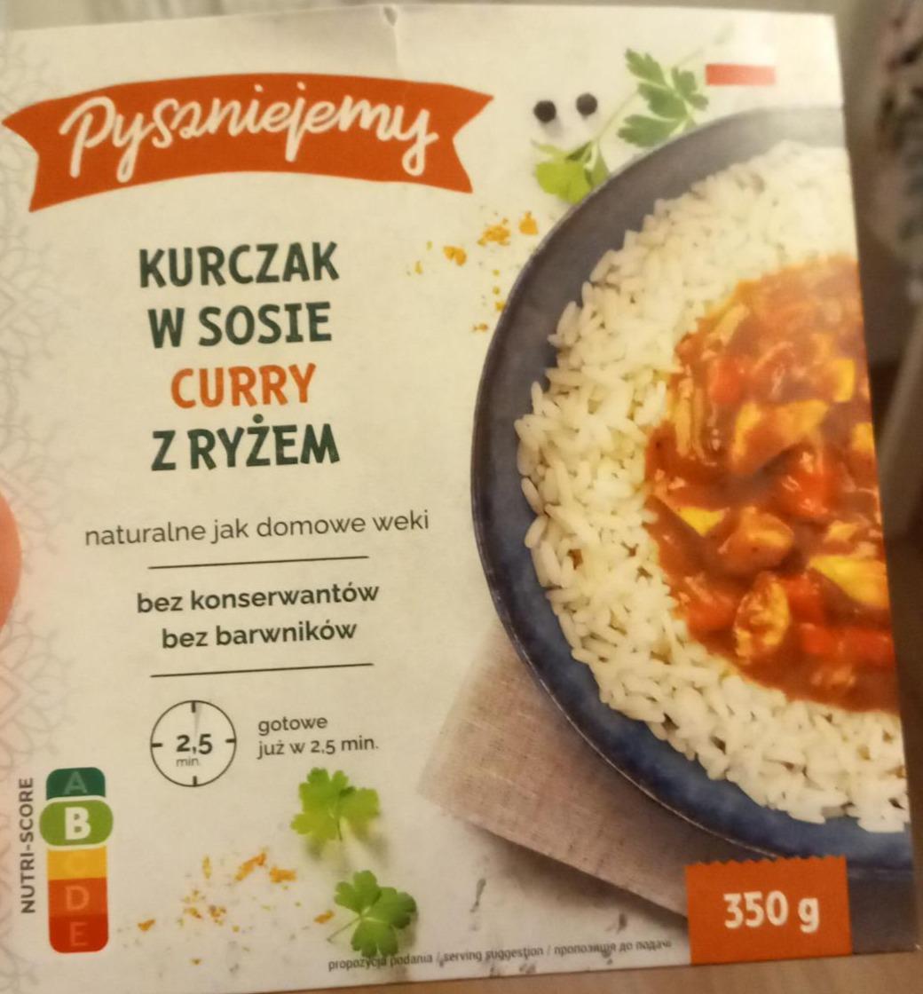 Fotografie - Kurczak w sosie curry z ryżem Pyszniejemy