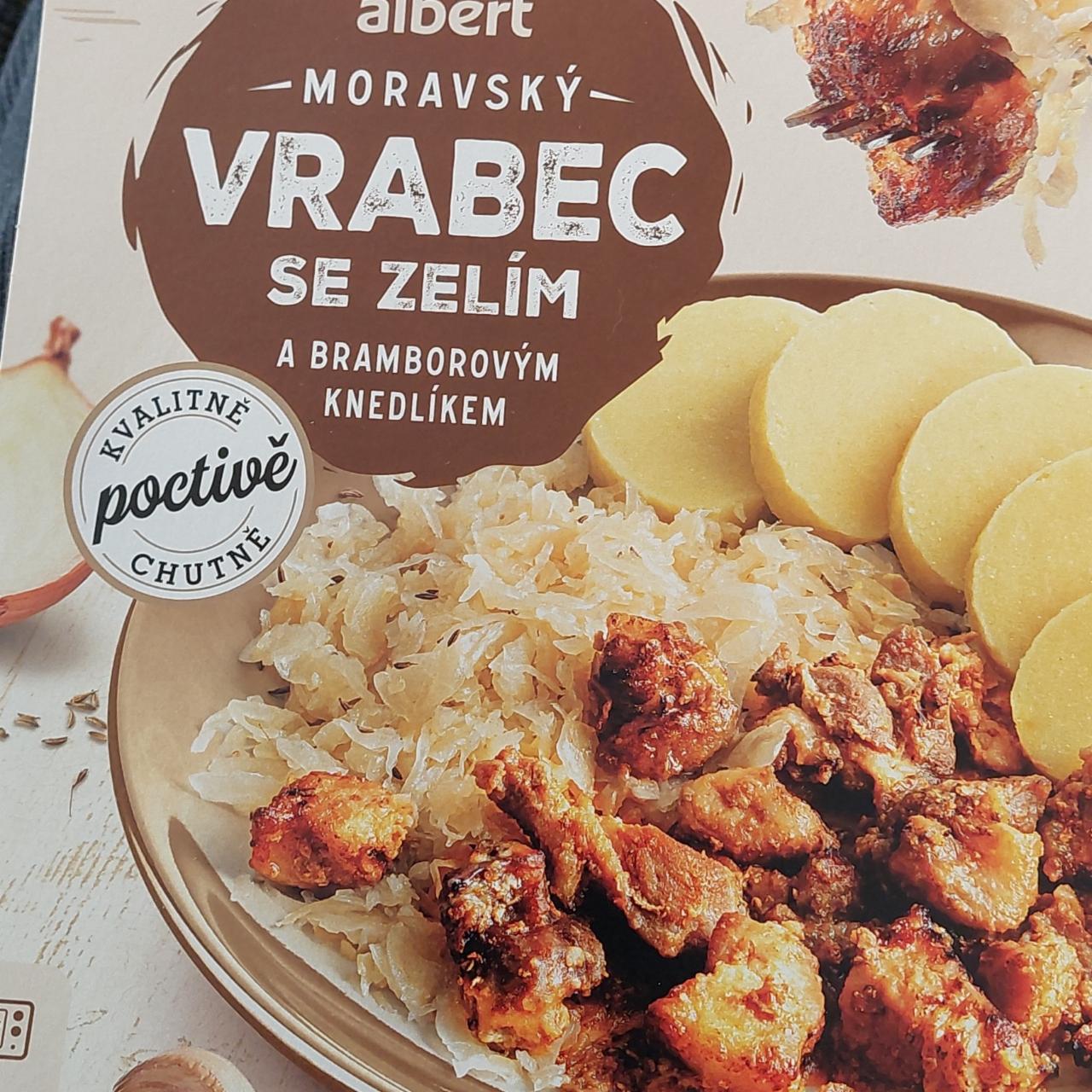 Fotografie - Moravský vrabec se zelím a bramborovým knedlíkem Albert