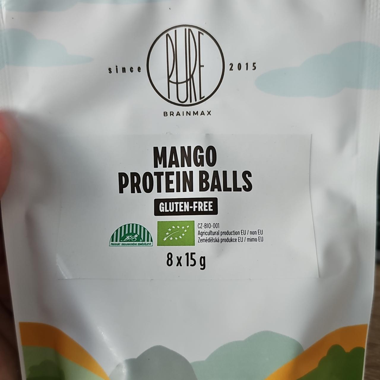 Fotografie - Mango protein balls BrainMax