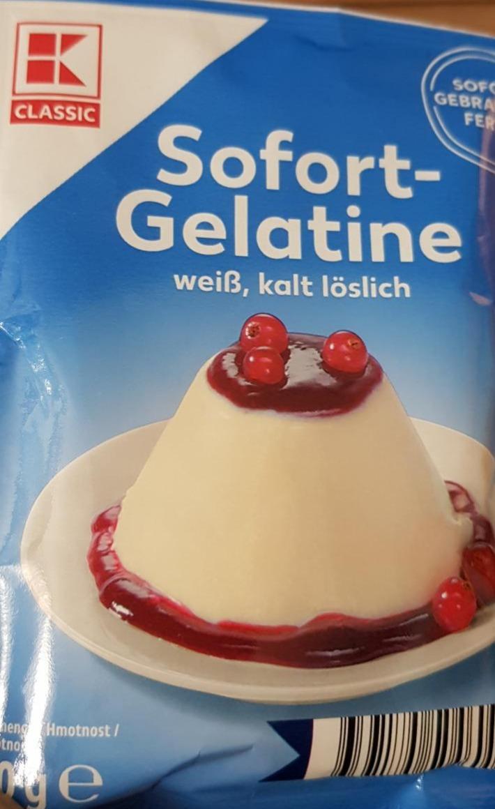 Fotografie - sofort gelatine K-Classic