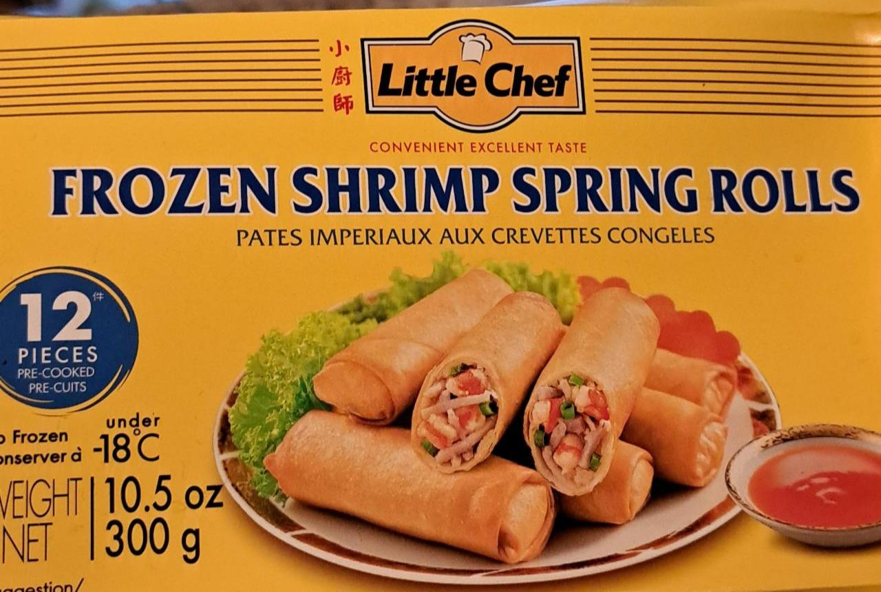 Fotografie - Frozen shrimp spring rolls Little Chef
