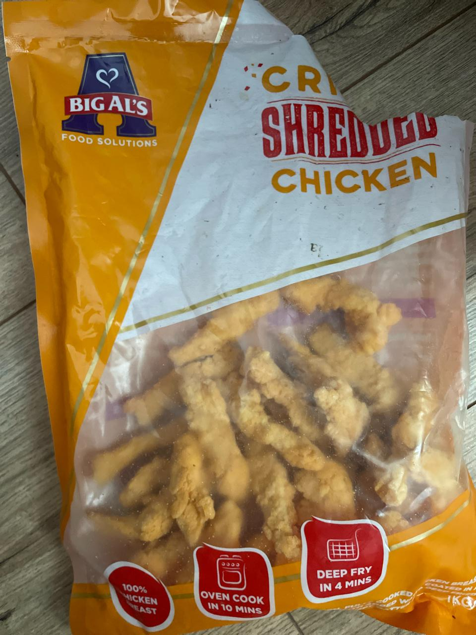 Fotografie - Crispy shredded chicken Big Al's