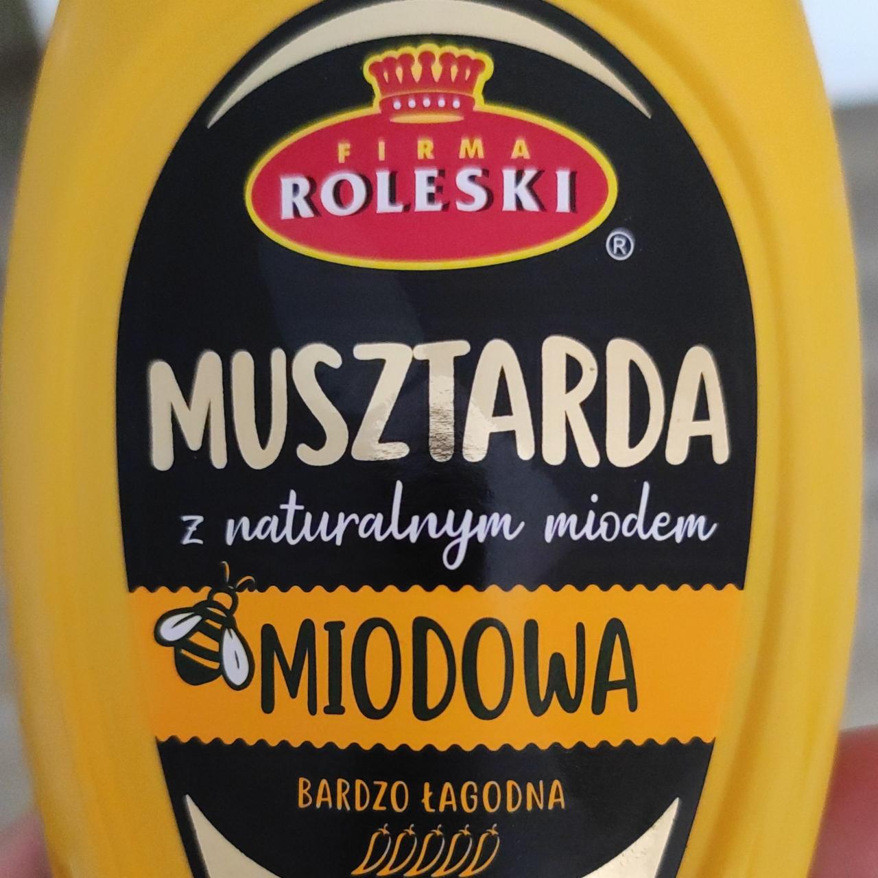 Fotografie - Musztarda miodowa Firma Roleski