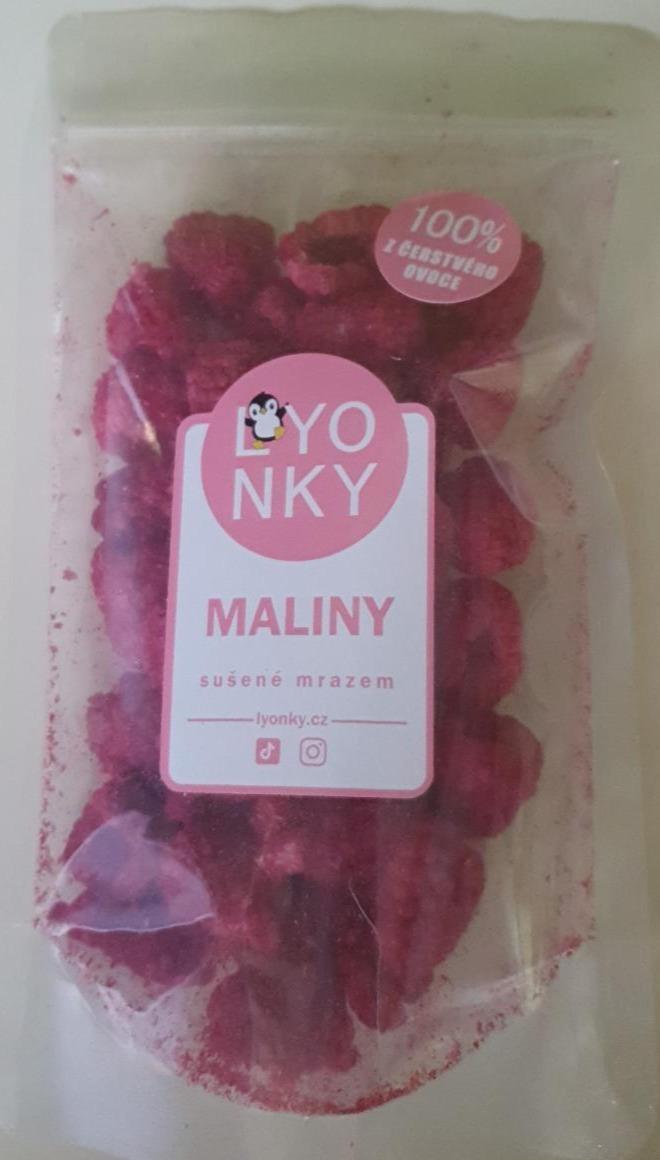 Fotografie - Maliny sušené mrazem Lyonky