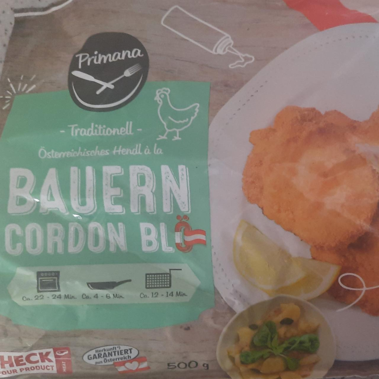 Fotografie - Bauern Cordon Bleu Primana