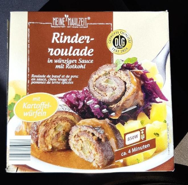 Fotografie - Rinderroulade in würziger sauce mit rotkohl Meine mahlzeit