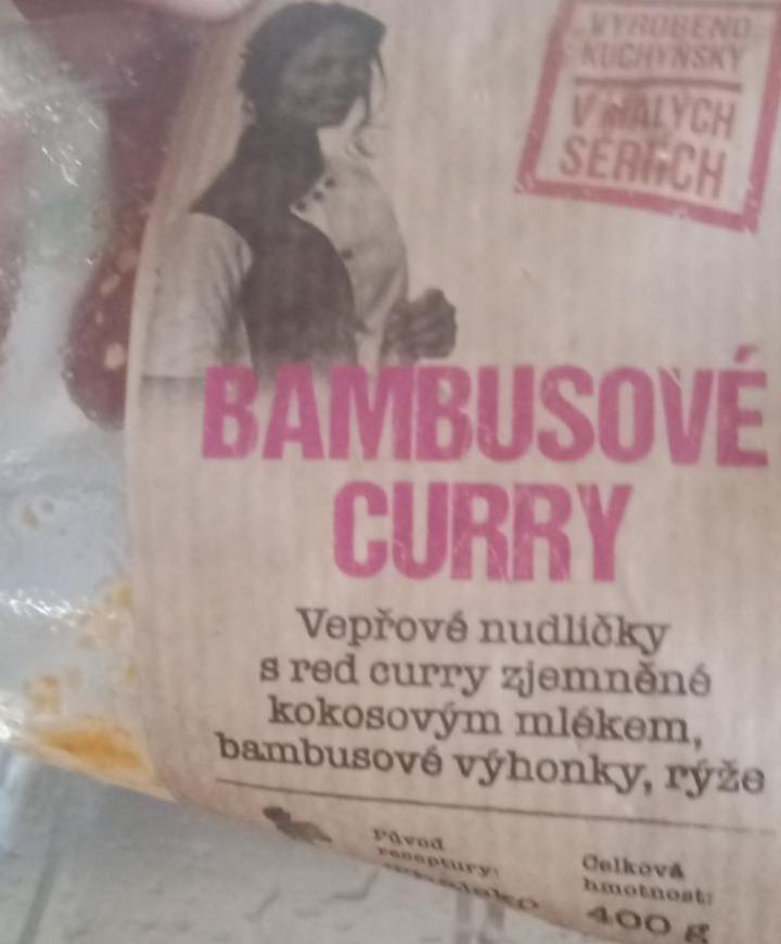 Fotografie - bambusové curry