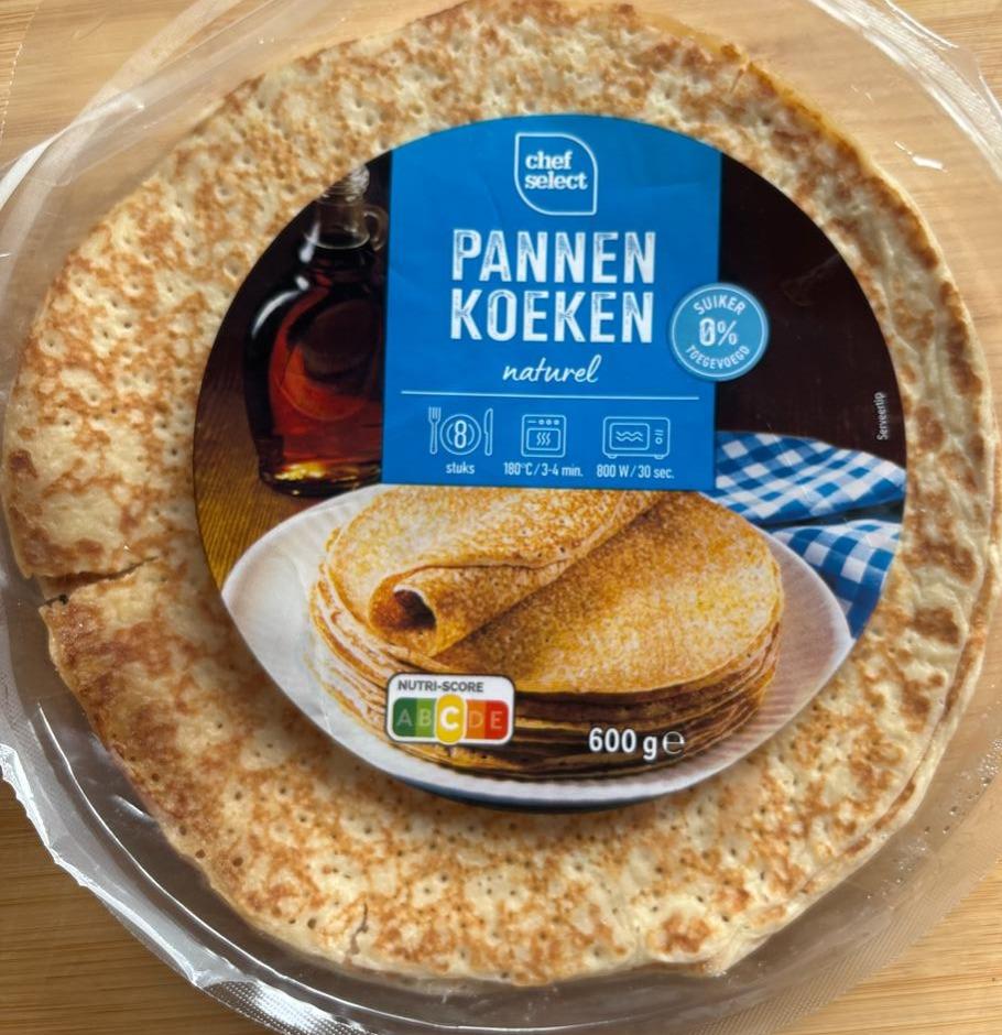 Fotografie - Pannen koeken naturel Chef Select