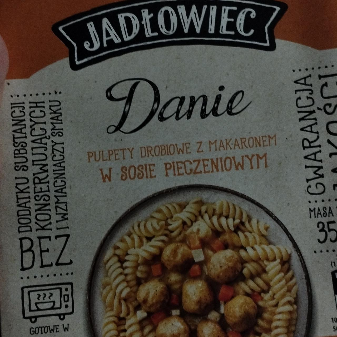 Fotografie - Pulpety drobiowe z makaronem w sosie pieczeniowym Jadłowiec