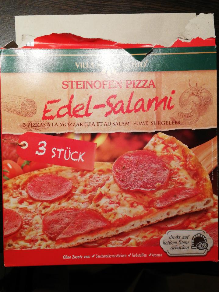 Fotografie - Steinofen pizza Salami Villa Gusto