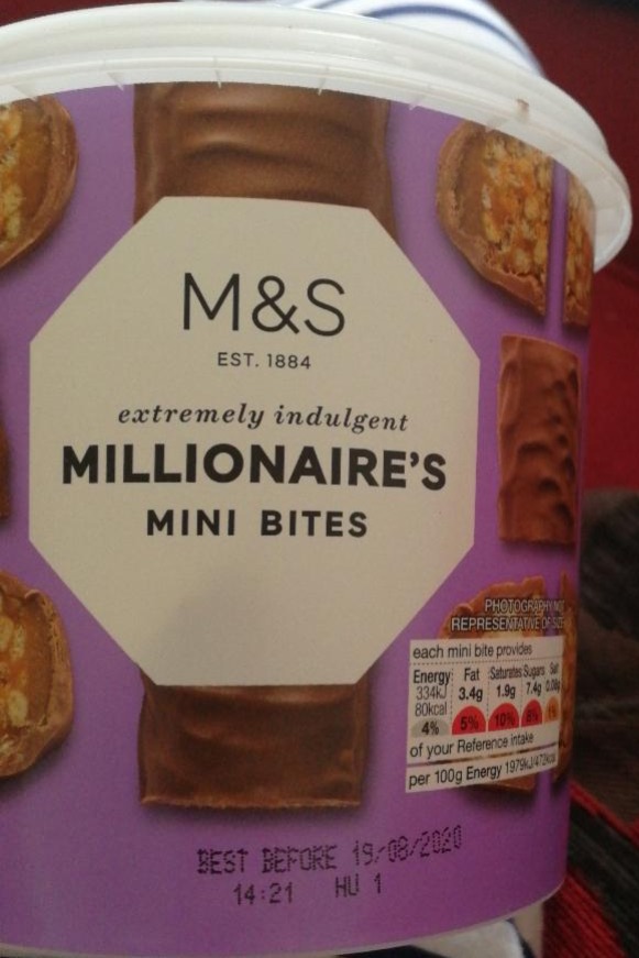 Fotografie - Millionaire’s mini bites M&S Food