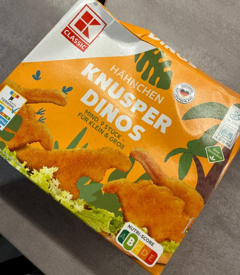 Fotografie - Hähnchen Knusper Dinos K-Classic