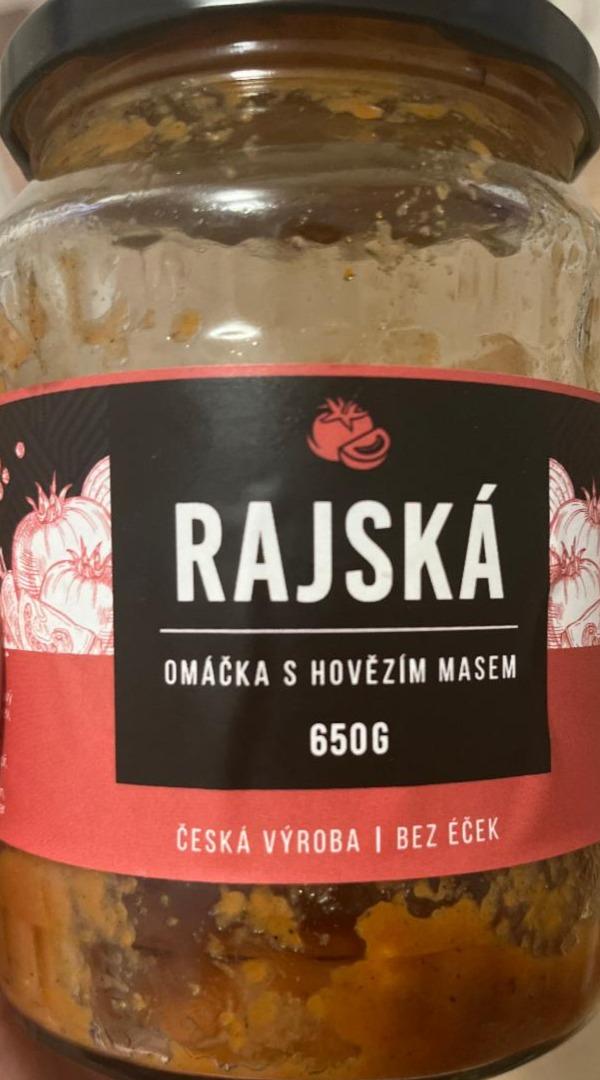 Fotografie - Rajská omáčka s hovězím masem 650g