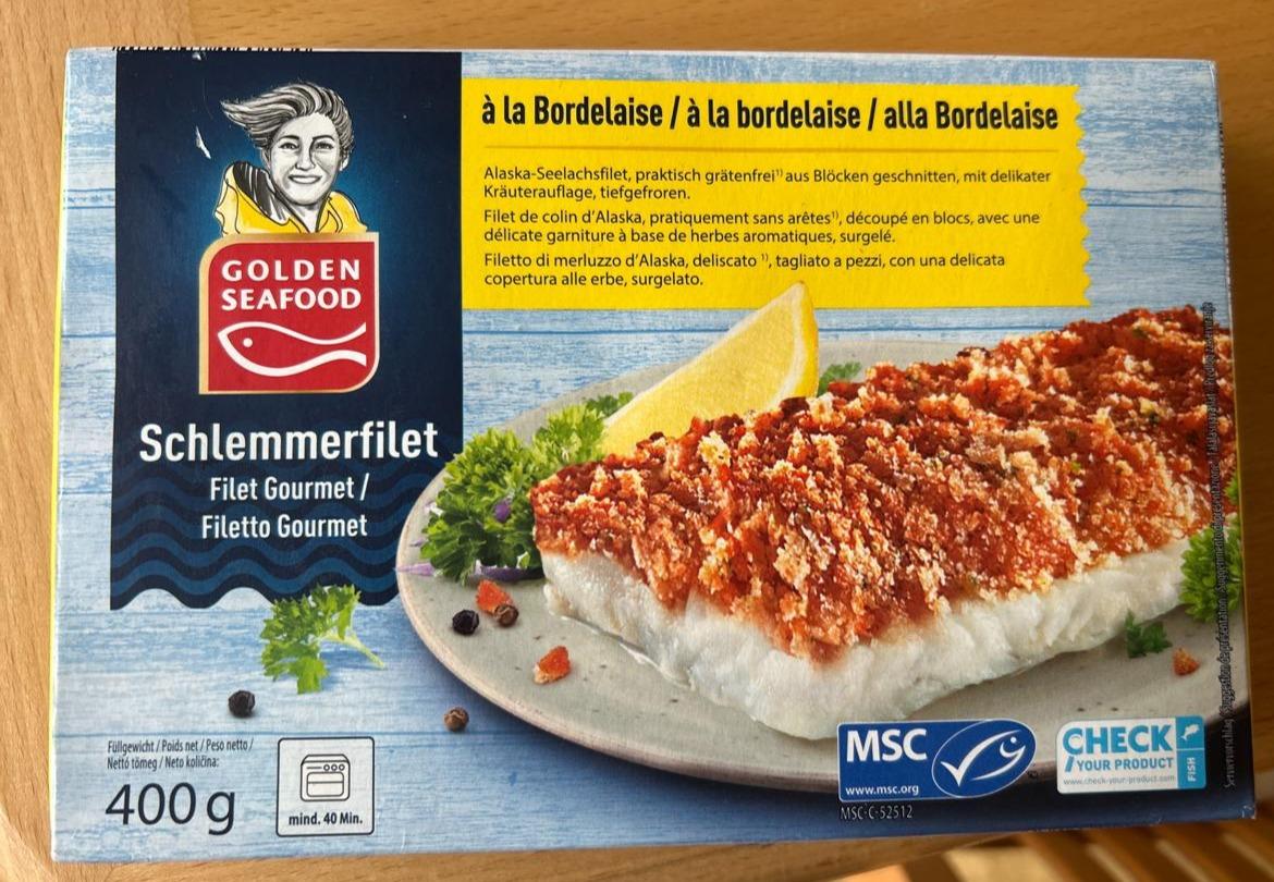 Fotografie - Schlemmerfilet alla bordelaise Golden seafood