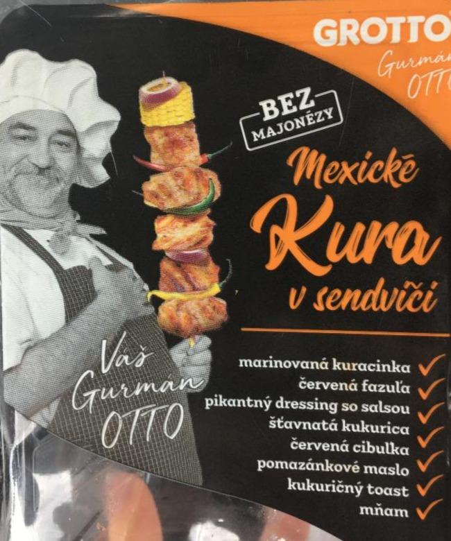 Fotografie - Mexické kura v sendviči Grotto