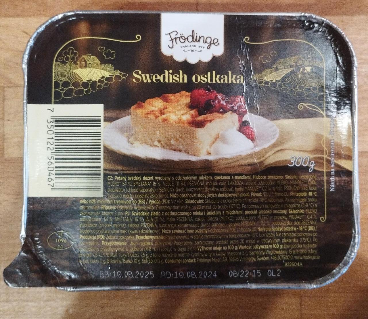Fotografie - Swedish ostkaka Frödinge
