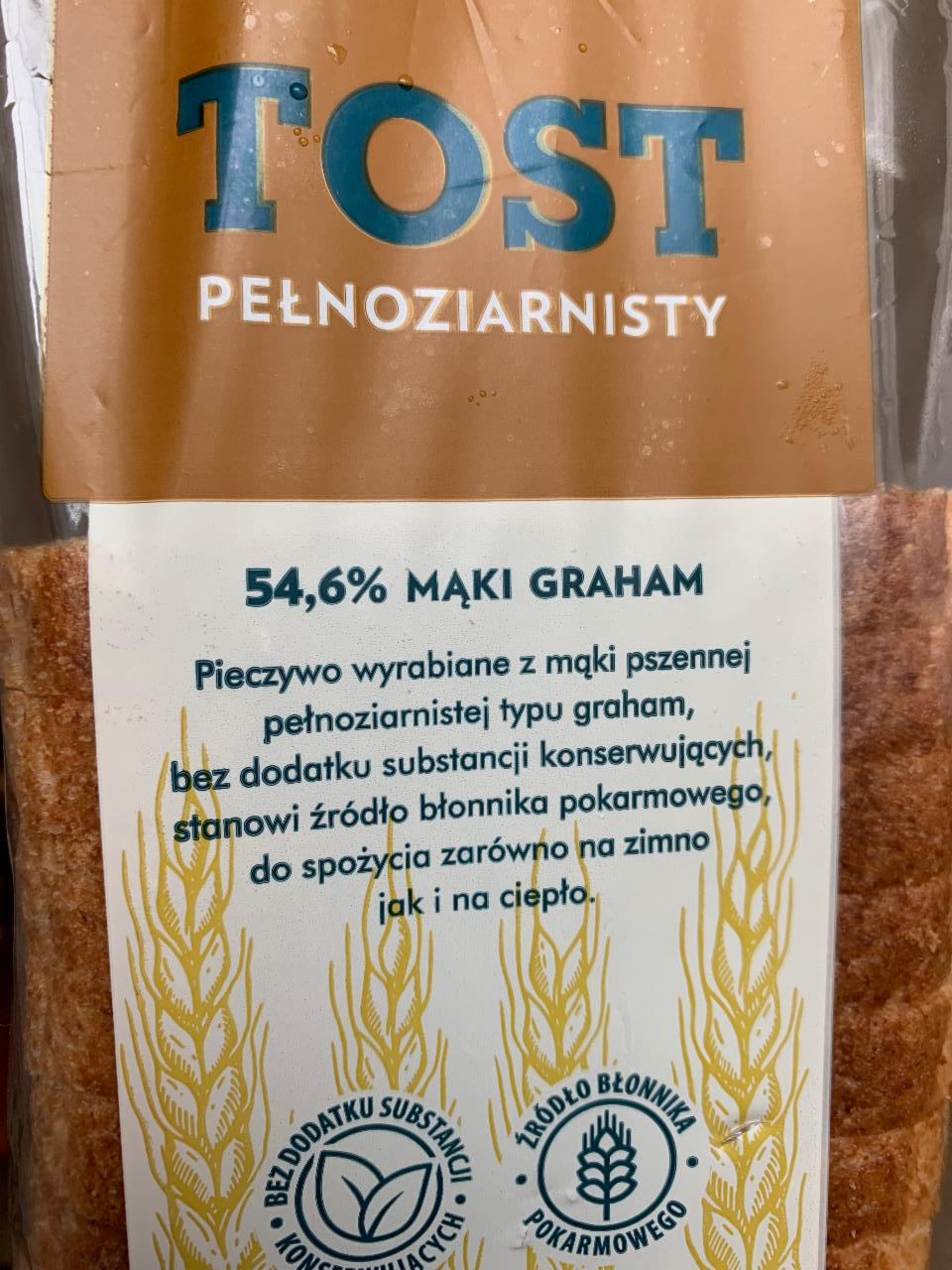 Fotografie - Tost pełnoziarnisty Pano