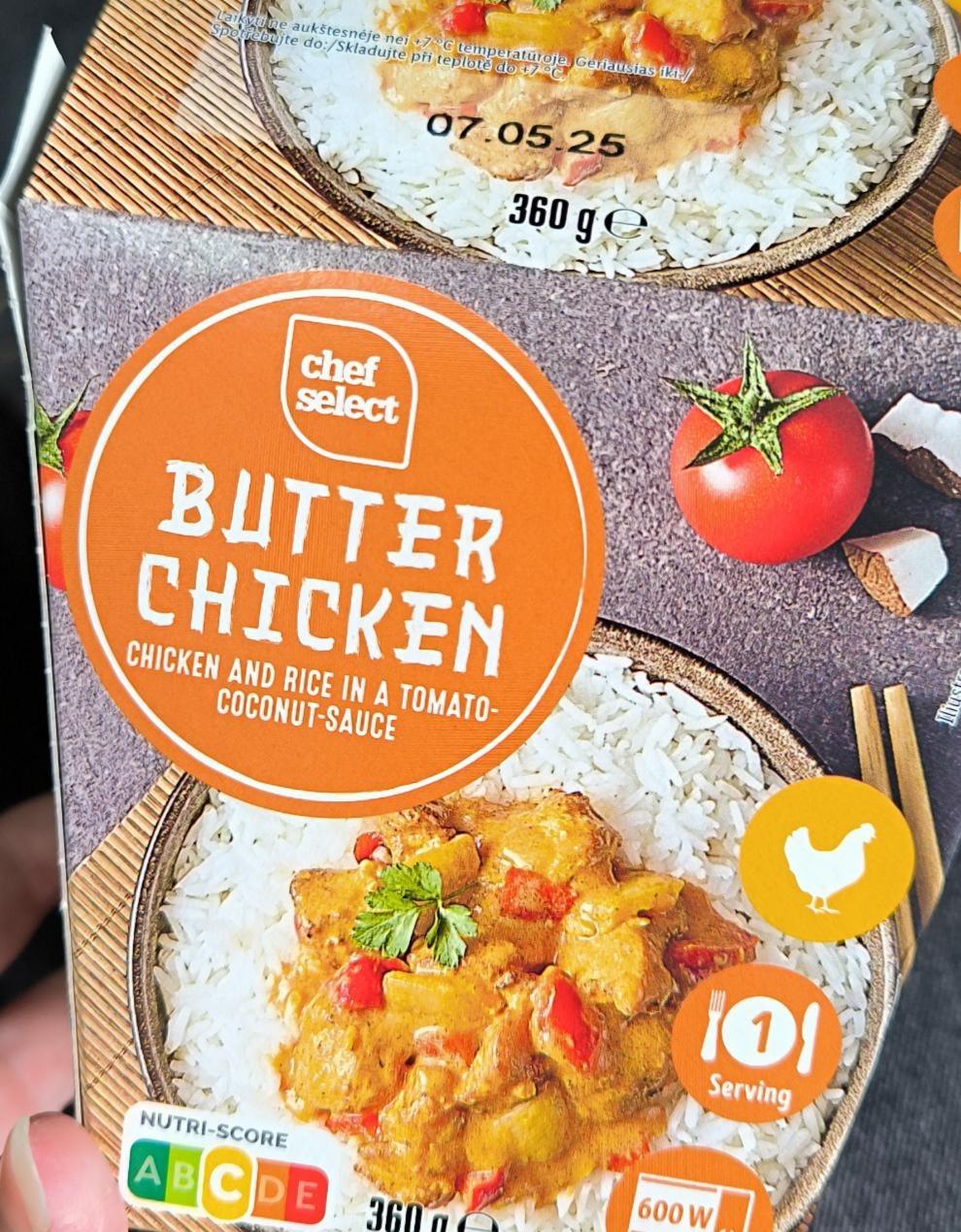 Fotografie - Butter chicken Chef Select