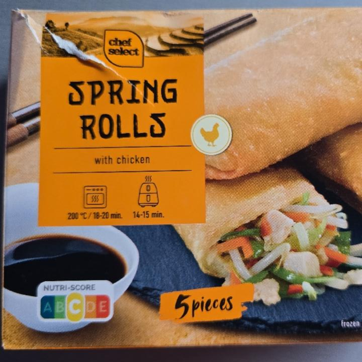 Fotografie - Spring rolls with chicken Chef Select