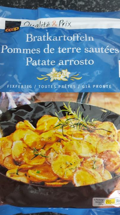 Fotografie - Bratkartoffeln Coop Qualité & Prix