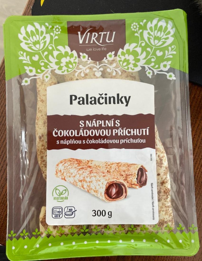 Fotografie - Palačinky s náplní s čokoládovou příchutí Virtu