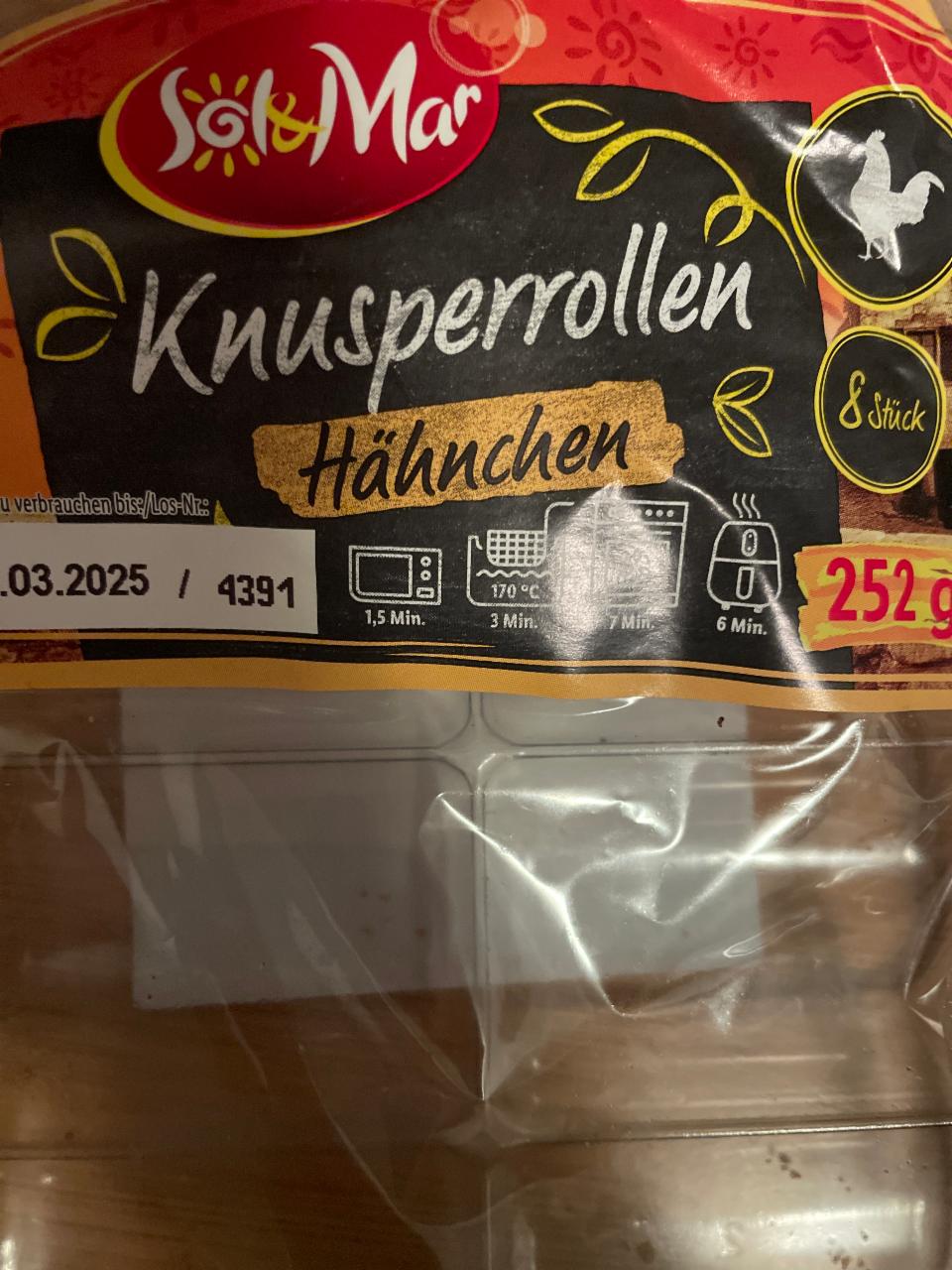 Fotografie - Knusperrollen Hühnchen Sol&Mar