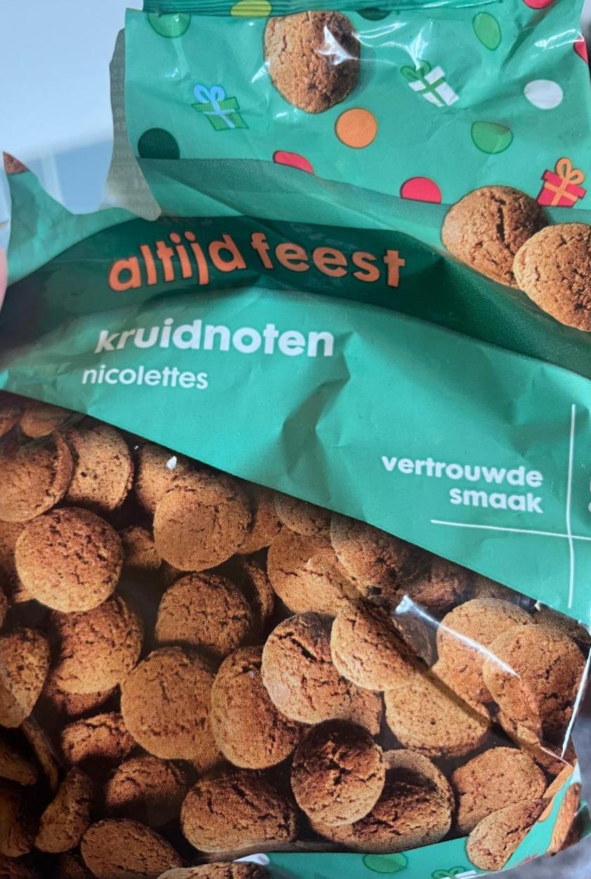 Fotografie - Altijd feest kruidnoten nicolettes Hema