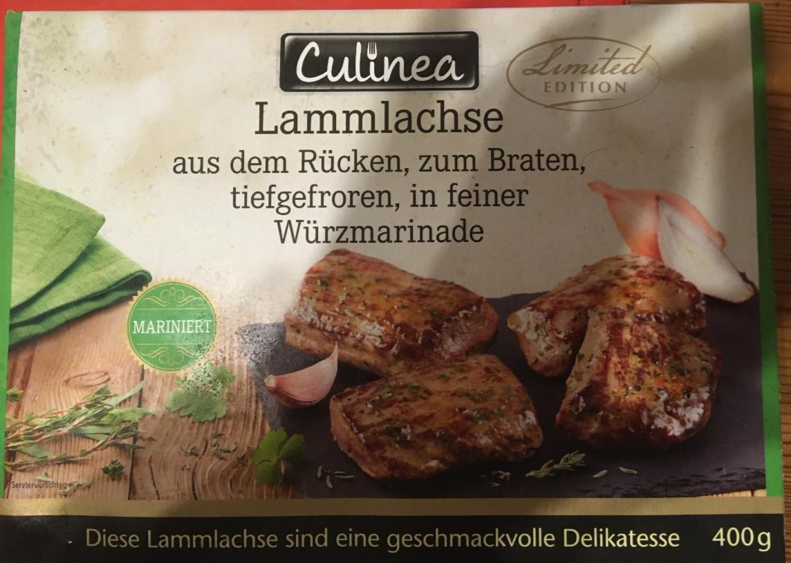 Fotografie - Lammlachse aus dem Rücken Culinea