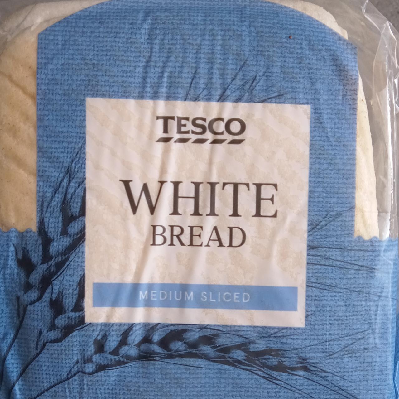 Fotografie - White bread medium sliced Tesco