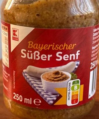 Fotografie - Bayerischer süßer senf K-Classic