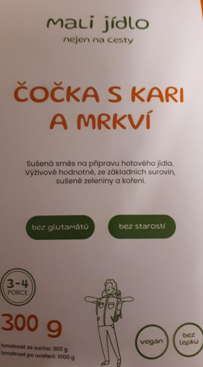 Fotografie - čočka s mrkví Mali jídlo