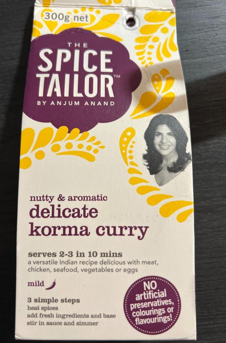 Fotografie - Delicate korma curry The Spice Tailor