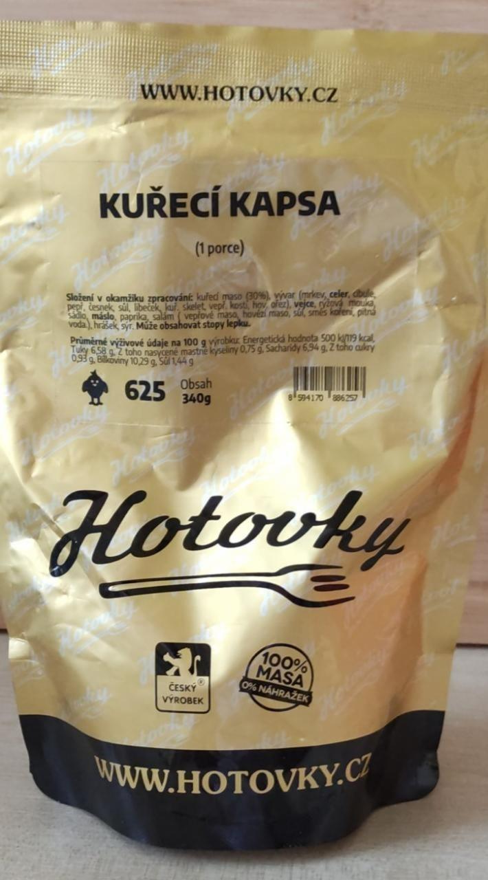 Fotografie - Kuřecí kapsa Hotovky