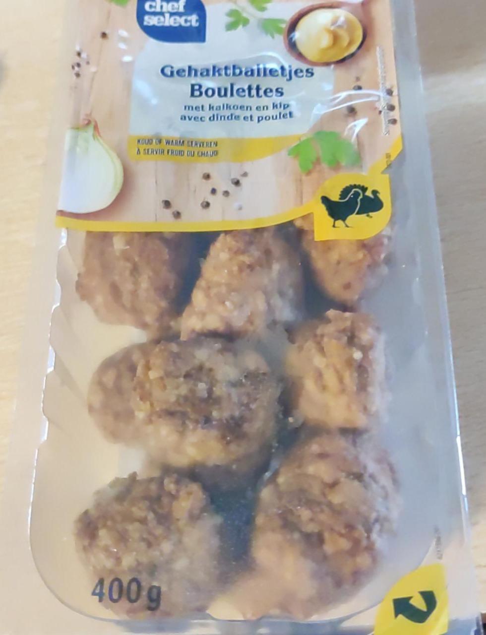 Fotografie - Gehaktballetjes Boulettes Chef Select