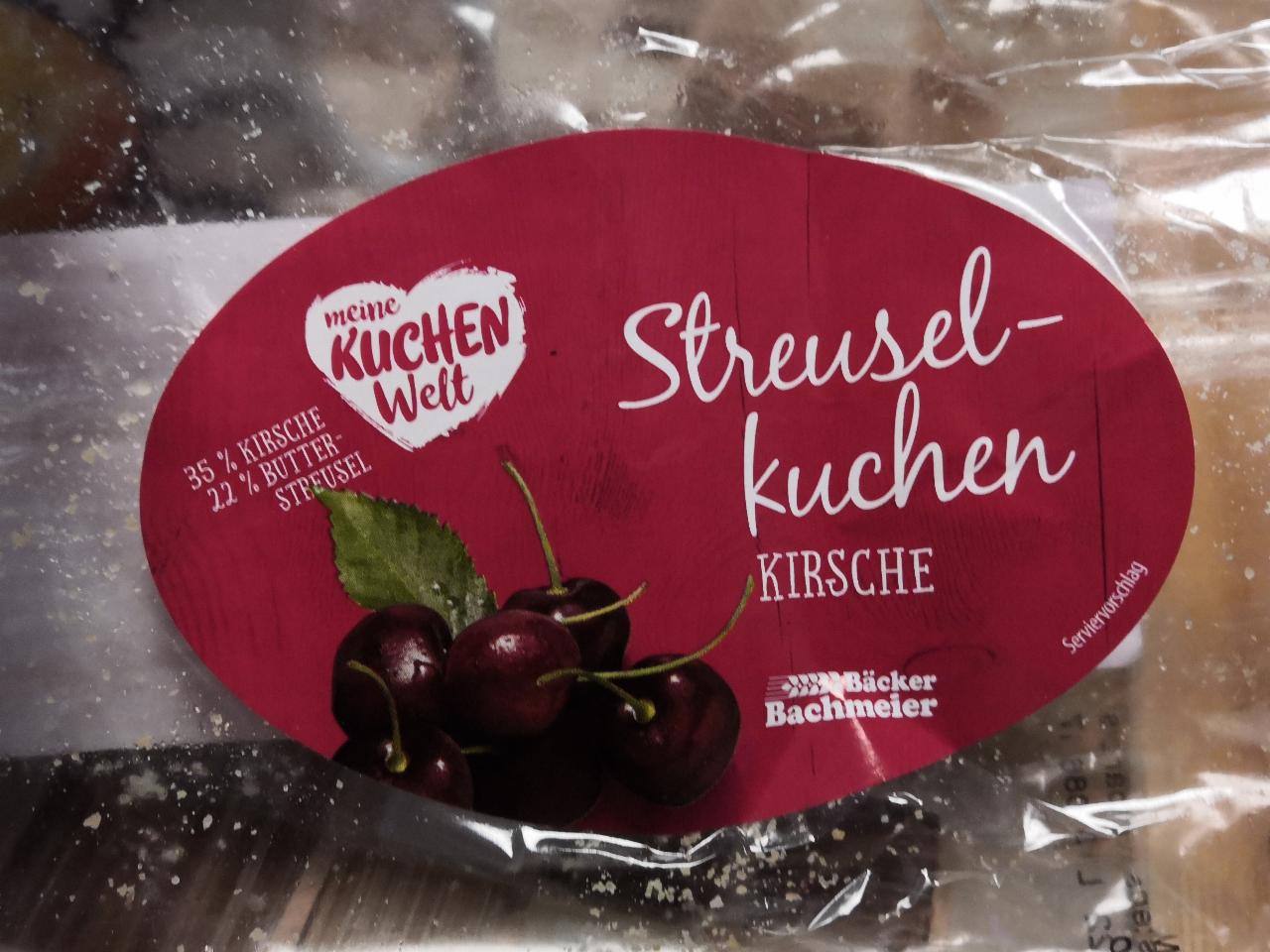 Fotografie - Streusel-kuchen Kirsche