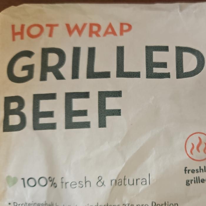 Fotografie - Grilled beef Hot Wrap
