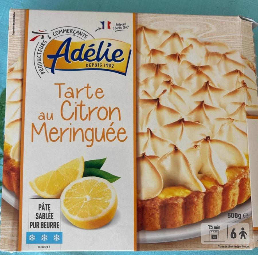 Fotografie - Tarte au citron au meringuée Adélie