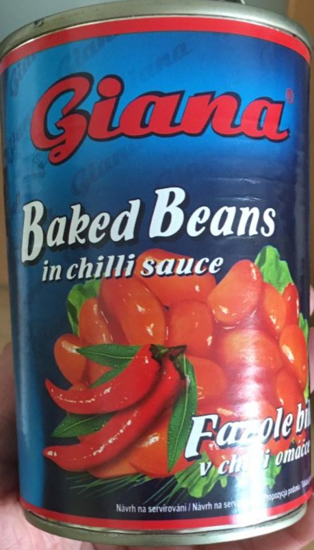 Fotografie - Fazole bílé v chilli omáčce Giana