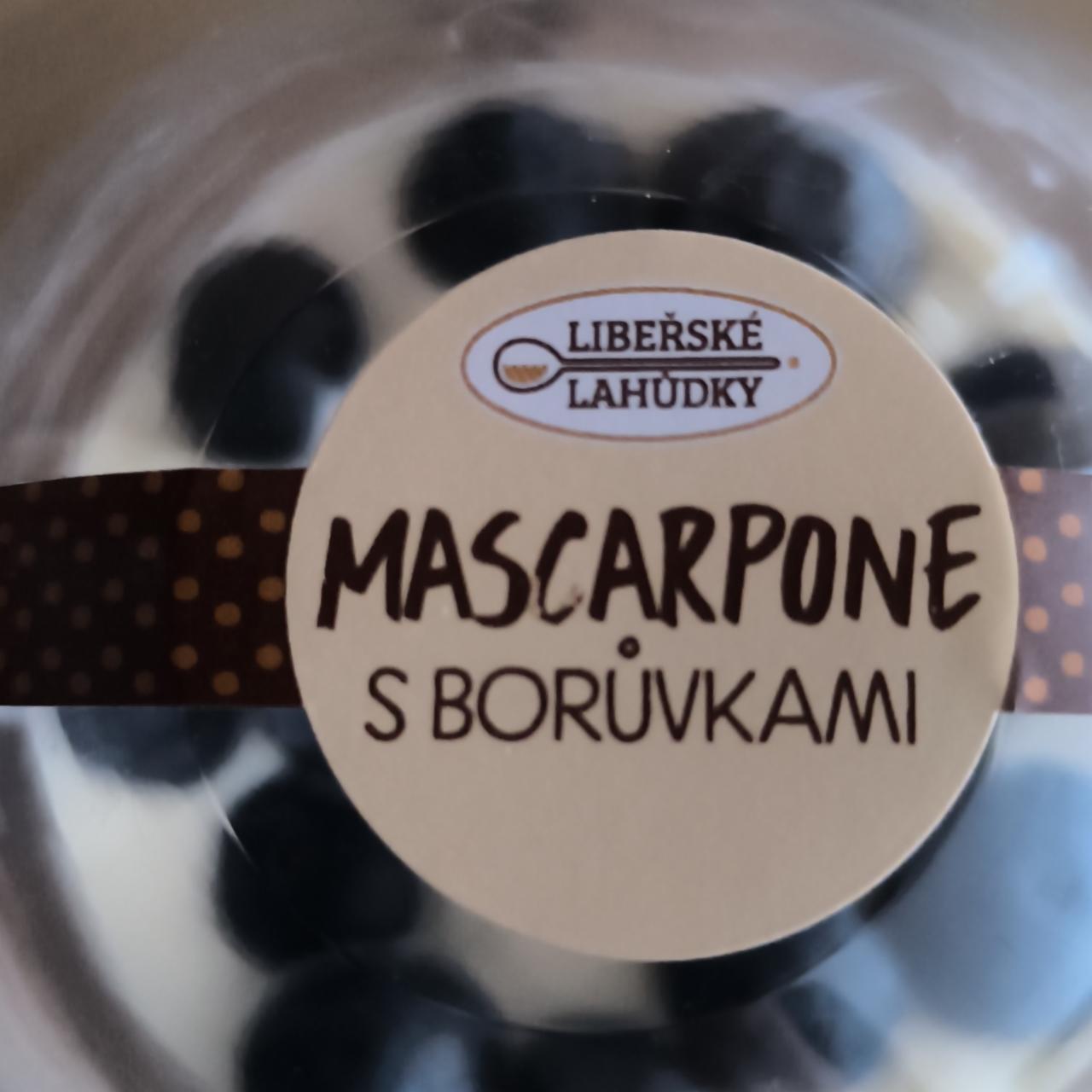 Fotografie - Mascarpone s borůvkami Libeřské lahůdky
