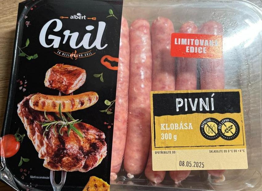 Fotografie - Pivní klobása Albert Gril