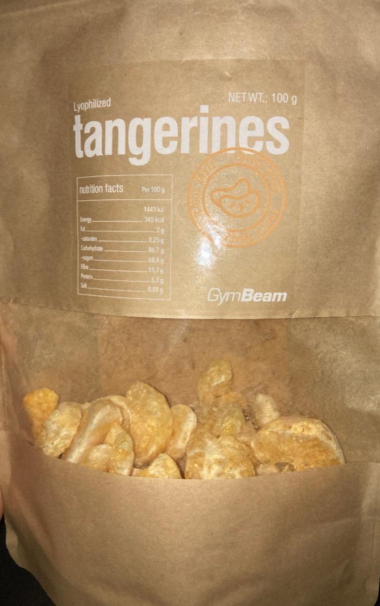 Fotografie - Lyophilzed tangerines GymBeam